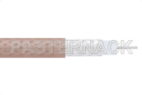 Cable óptico RF - Pasternack Enterprises, Inc. - resistente a los productos químicos / flexible
