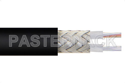 Cable óptico RF - RG108A/U - Pasternack Enterprises, Inc. - aislado / de cobre / twinaxial