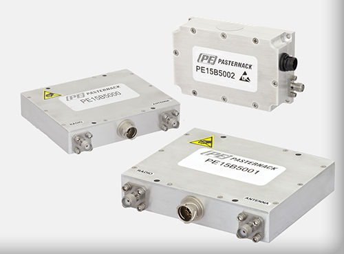 Amplificador RF - PE15B5000 series - Pasternack Enterprises, Inc. - de conmutación / de banda ancha / compacto