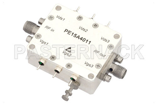 Amplificador de señal - PE15A series - Pasternack Enterprises, Inc. - de alta potencia / híbrido / GaAs