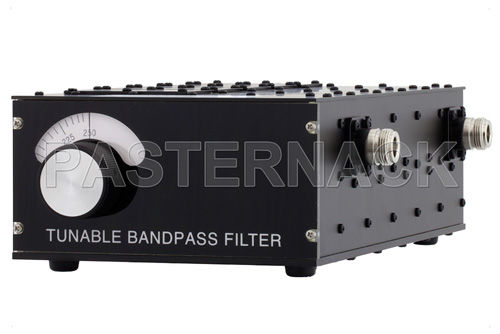 Filtro electrónico sintonizable - Pasternack Enterprises, Inc. - paso banda / activo / RF