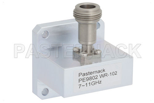 Adaptador para guía de ondas - WR-102  - Pasternack Enterprises, Inc.