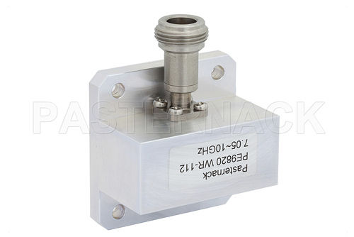 Adaptador para guía de ondas - WR-112  - Pasternack Enterprises, Inc.