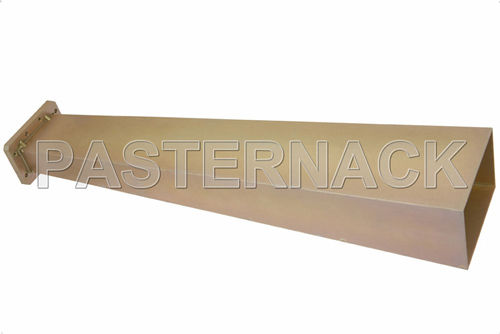 Antena de bocina - WR-187  - Pasternack Enterprises, Inc. - para guía de ondas