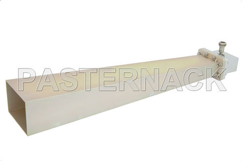 Antena de bocina - WR-187  - Pasternack Enterprises, Inc. - con adaptador / para guía de ondas
