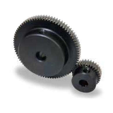 Engranaje de dientes rectos - SSG series - KHK - con cubo / para eje de transmisión / rectificado