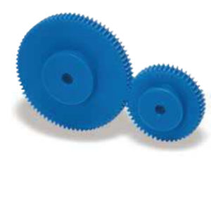 Engranaje de dientes rectos - PS, PSA series - KHK - con cubo / de plástico