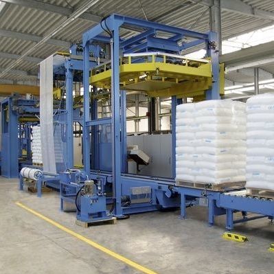 Enfundadora automática - FSA - Möllers - con film retráctil / de bolsas / para materiales de construcción