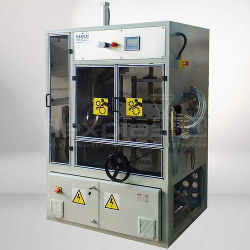 Máquina de aserrar cortadora de pavimento - FLEXPLAS HORTUM SANAYI MAKINA IMALAT VE PAZARLAMA LIMITED SIRKETI - para tuberías / para perfiles / con mando con pantalla táctil