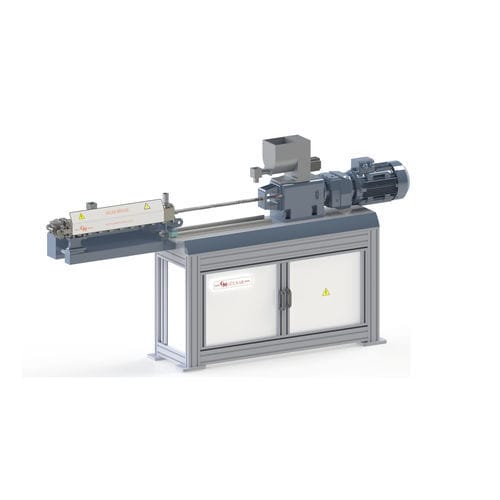 Extrusora de dos husillos - GMTWIN 18/44 - Gülnar Plastik Mak. San. Tic. Ltd. Sti. - de paneles / para termoplásticos / compacta