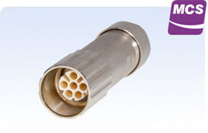 Conector RF - Seies-MCS - GES Electronic & Service GmbH - circular / aislante eléctricamente / de alta tensión