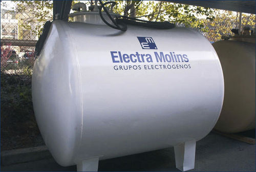 Depósito de almacenaje - ELECTRA MOLINS - de combustible / de metal / horizontal
