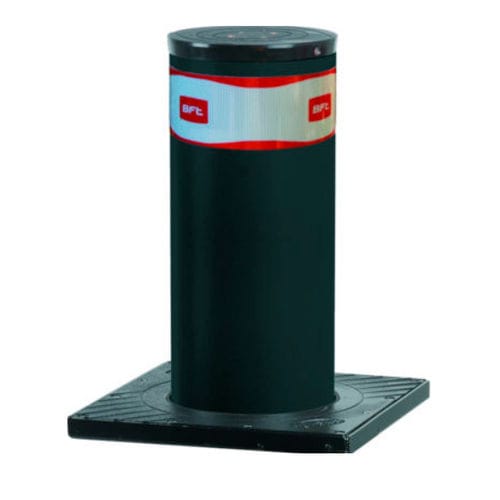 Bolardo retráctil automático - PILLAR B series - BFT - hidráulico / de acero inoxidable