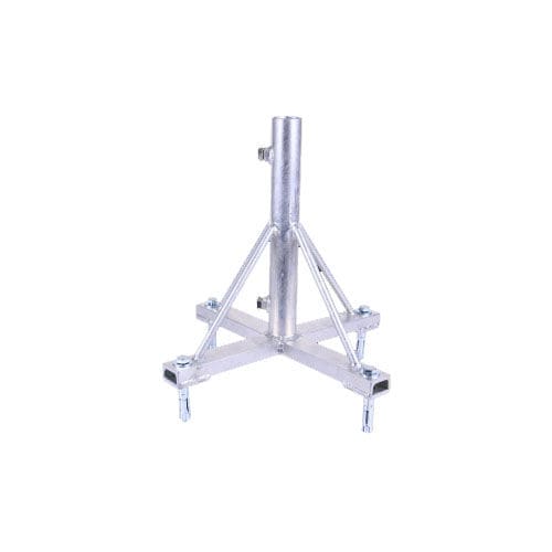 Pie para tubos redondos - P3052 - Indelec - de acero galvanizado / atornillable / para fijación en suelo