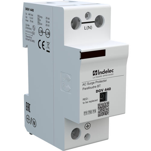 Protector de sobretensión de tipo 2 - DGV 440 - Indelec - de tipo 1 / para alimentación eléctrica / de telecomunicación