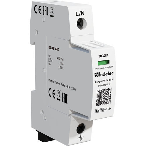 Protector de sobretensión de tipo 2 - DGXF 440 - Indelec - de tipo 3 / para alimentación eléctrica / contra sobretensión