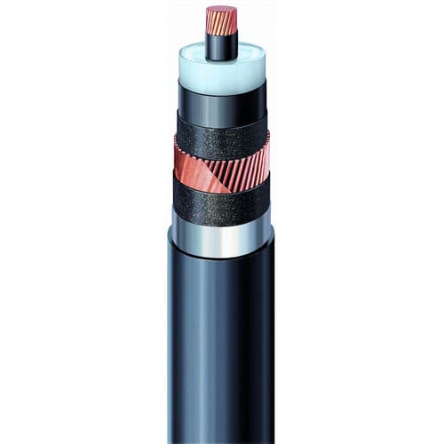 Cable eléctrico de alimentación - XDRCU-ALT - Brugg Kabel AG - antipropagación de fuego / multifilar / redondo