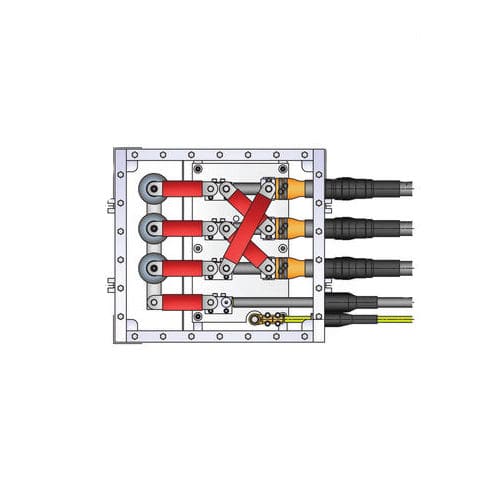 Caja de terminales de pared - LB 68 - Brugg Kabel AG - resistente al agua / de acero inoxidable / con prensaestopas