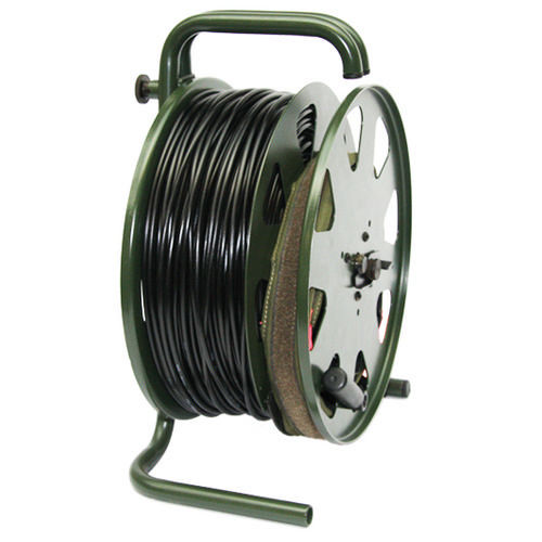 Enrollador de cables - Brugg Kabel AG - manual / transportable / de acero