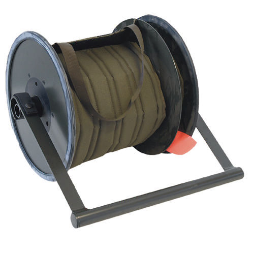 Enrollador de cables - Brugg Kabel AG - manual / fijo / de aluminio