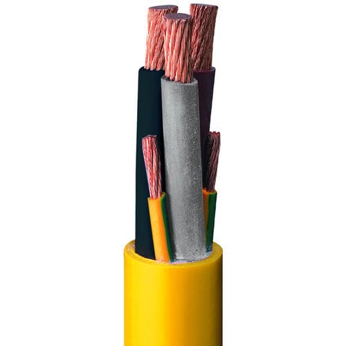 Cable eléctrico de alimentación - WILBAflex Mine - Brugg Kabel AG - robusto / multifilar / de cobre