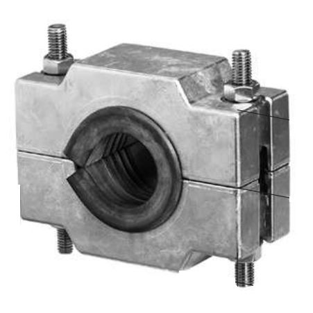 Abrazadera de cable de acero inoxidable - BFBT 1 series - Brugg Kabel AG - de aluminio