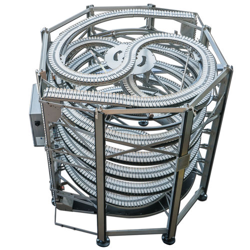 Transportador de banda - AVh - AmbaFlex Spiral Conveyor Solutions - con rampa / de espiral / de transporte
