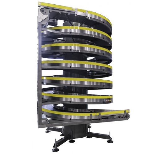 Transportador de banda - SVm series - AmbaFlex Spiral Conveyor Solutions - de rodillos / con cadena / inclinado