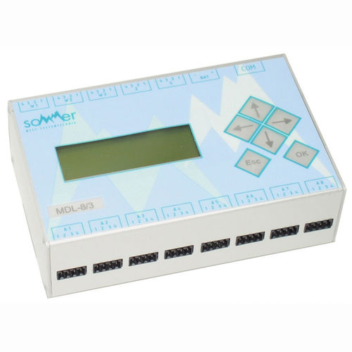 Registrador de datos de velocidad del aire - MDL 4/1  - SOMMER Messtechnik GmbH - GSM/GPRS / RS-232 / con pantalla LCD