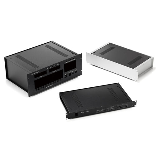 Caja rack de 19" - ER series - TAKACHI Electronics Enclosure Co., Ltd. - rectangular / de acero / aluminio