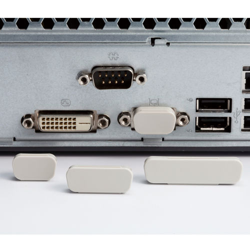 Tapón para conector Sub-D - DTC series - TAKACHI Electronics Enclosure Co., Ltd. - ovalado / hembra / de plástico