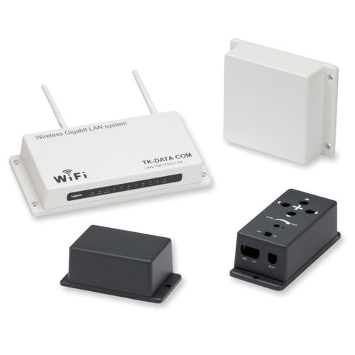 Caja con brida - TWF series - TAKACHI Electronics Enclosure Co., Ltd. - para instalación en pared / rectangular / cuadrada