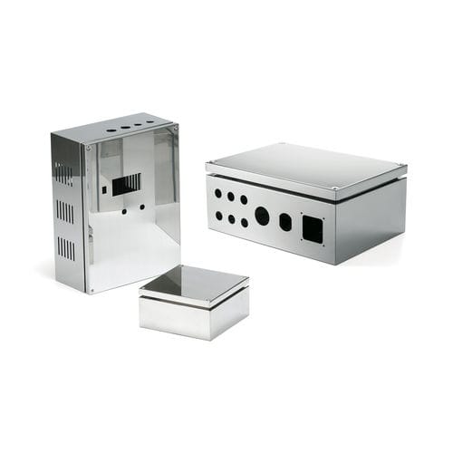 Caja de acero inoxidable - SSB series - TAKACHI Electronics Enclosure Co., Ltd. - de pared / rectangular / cuadrada