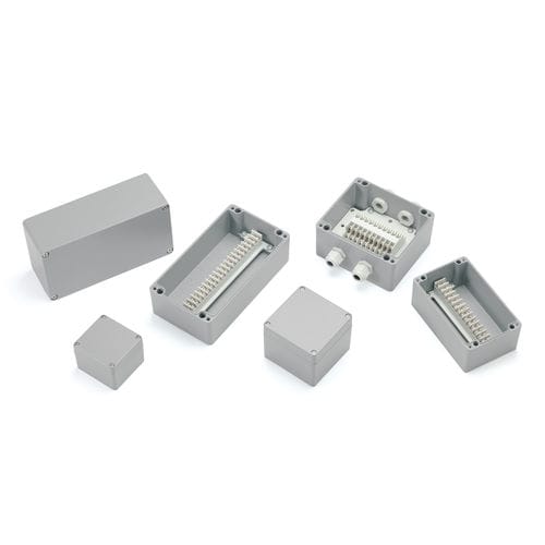 Caja de conexiones de aluminio fundido - TMA series - TAKACHI Electronics Enclosure Co., Ltd. - empotrable / a prueba de choques / IP65