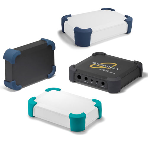 Caja resistente a los golpes - PFG Series - TAKACHI Electronics Enclosure Co., Ltd. - de mesa / rectangular / de silicona