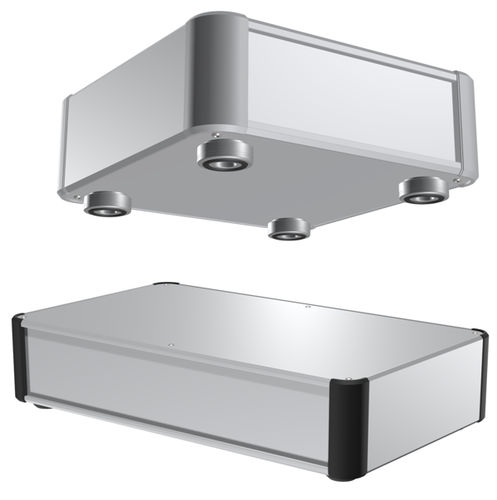 Caja de aluminio - AU series - TAKACHI Electronics Enclosure Co., Ltd. - para ordenador de sobremesa / de mesa / rectangular