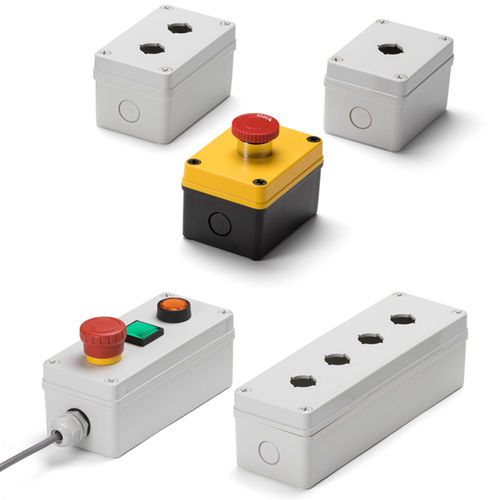 Caja para botón pulsador - BCSB series - TAKACHI Electronics Enclosure Co., Ltd. - para instalación en pared / rectangular / cuadrada