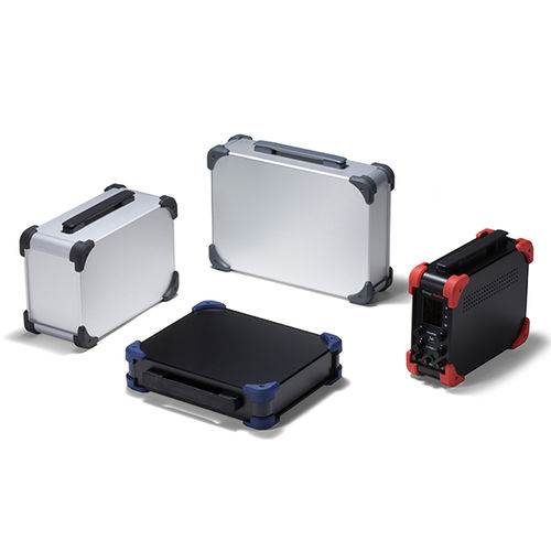 Caja portátil - AUGH series - TAKACHI Electronics Enclosure Co., Ltd. - rectangular / cuadrada / de aluminio anodizado