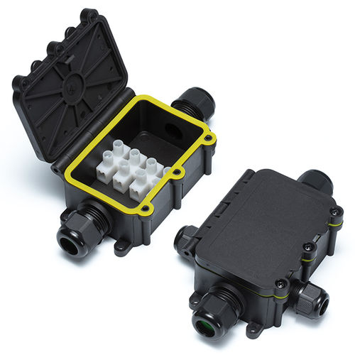 Caja de conexiones empotrable - JW HINGED - TAKACHI Electronics Enclosure Co., Ltd. - IP68 / de poliamida / para red industrial