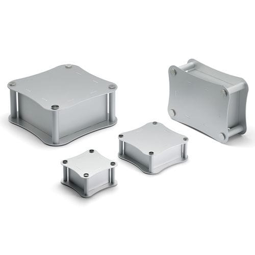 Caja a medida - ALRF series - TAKACHI Electronics Enclosure Co., Ltd. - de mesa / rectangular / aluminio