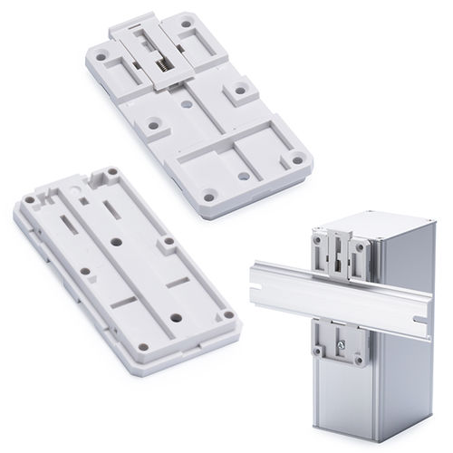 Soporte para caja - DRP series - TAKACHI Electronics Enclosure Co., Ltd. - de material plástico / en riel-DIN / fijo