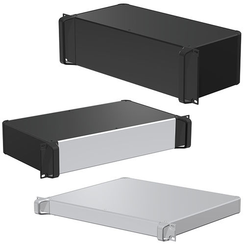 Caja rack de 19" - AUXR series - TAKACHI Electronics Enclosure Co., Ltd. - rectangular / de aluminio / de aluminio fundido