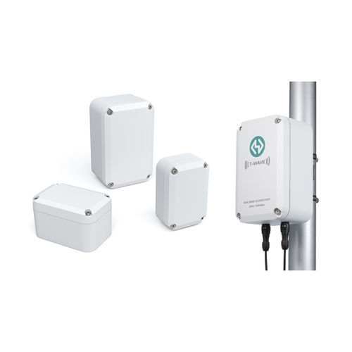 Caja eléctrica de distribución - DW series - TAKACHI Electronics Enclosure Co., Ltd. - en riel DIN / de pared / de aluminio