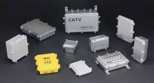 Caja eléctrica de control - HQ series - TAKACHI Electronics Enclosure Co., Ltd. - de pared / de metal / de aluminio