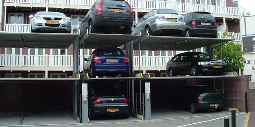 Plataforma para coches 3 niveles - Parklift 413 - Otto Wöhr GmbH