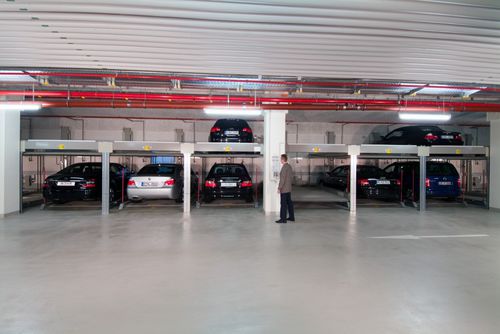 Plataforma para coches 2 niveles - Combilift 551 - Otto Wöhr GmbH