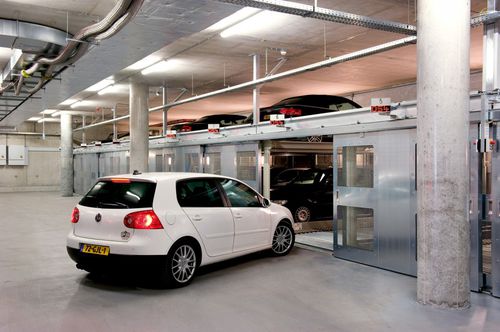 Plataforma para coches 3 niveles - Combilift 543 - Otto Wöhr GmbH