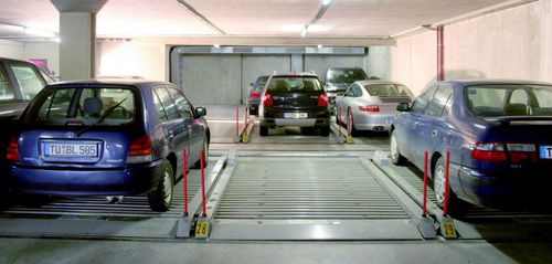 Plataforma para coches deslizante - 501 - Otto Wöhr GmbH - 2 niveles
