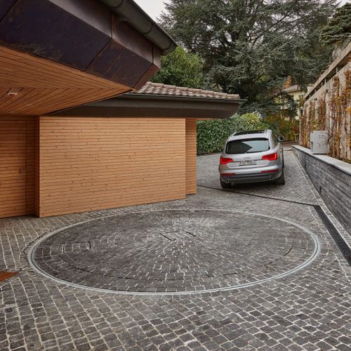 Plataforma para coches giratoria - 505 - Otto Wöhr GmbH - multi-nivel