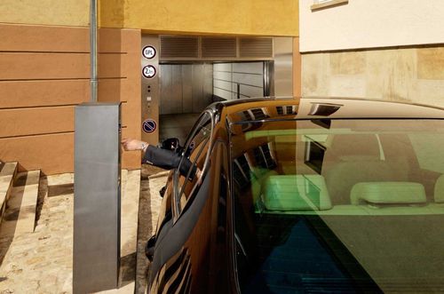 Plataforma para coches multidireccional - Parksafe 582 - Otto Wöhr GmbH - giratoria / multi-nivel